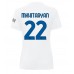 Inter Milan Henrikh Mkhitaryan #22 Replika Borta matchkläder Dam 2023-24 Korta ärmar
